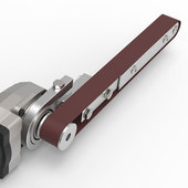 砂带机沙带小型diy微型迷你角磨机改装 砂纸机木工打磨刀抛光支架