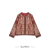 妙妙推荐 锦书如意 新中式 桑蚕丝宋锦外套