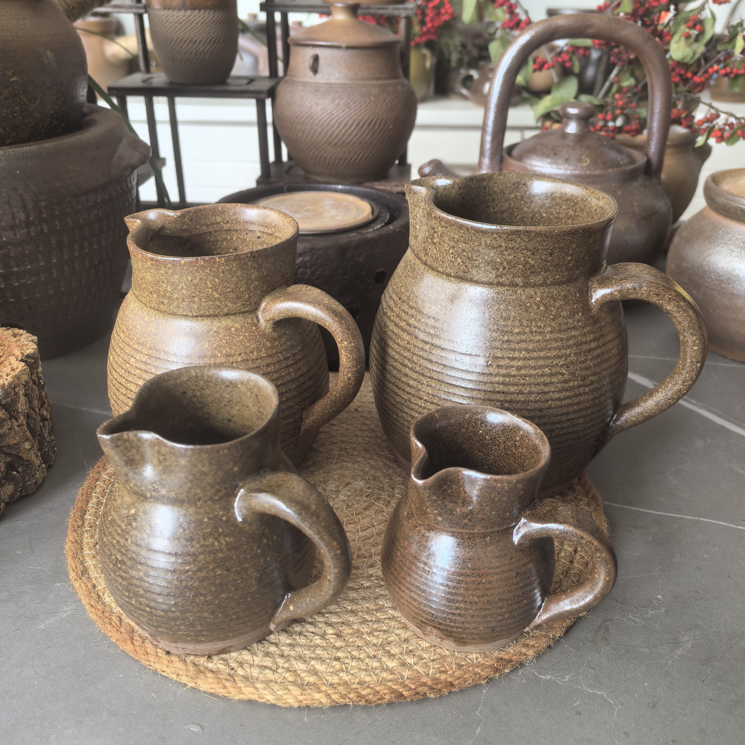成县沙坝粗陶土陶罐茶具老式熬茶罐西北罐罐茶耐高温可明火手工柴