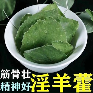 传统男士滋补野生淫羊藿叶子男士锁阳中药材泡茶泡酒阴阳合甘肃强