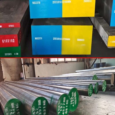 模具钢P20/H13/718H/S136圆棒Cr12MoV/SKD11/DC53精光板淬火料