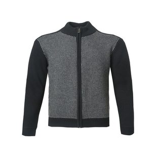 FOG 休闲开衫 伦敦雾专柜正品 提花羊毛混绒衫 LW16KS507 男士 LONDON