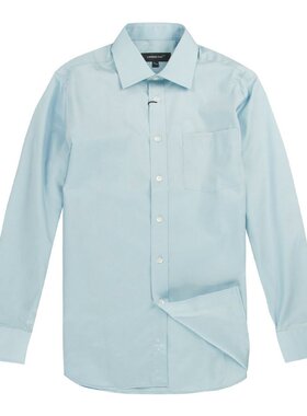 LONDON FOG/伦敦雾专柜正品男装 全棉净色男士长袖衬衫LS12WH001