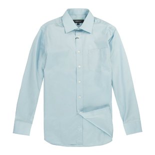 男装 伦敦雾专柜正品 全棉净色男士 长袖 LS12WH001 LONDON 衬衫 FOG