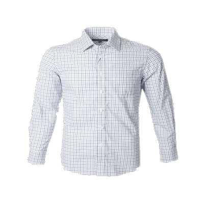 fog伦敦雾秋冬纯棉格子长袖衬衫