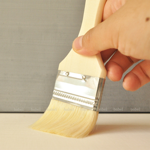 上底料 上光油 坦培拉工具 油画 吸水 羊毛刷子 壁画 无痕尼龙刷