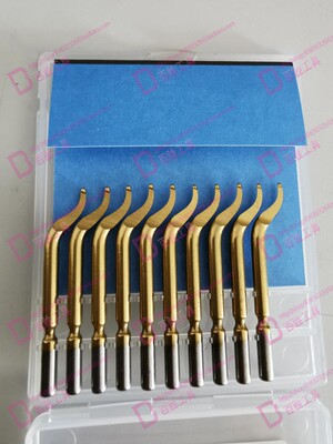 金黄色刮刀头BK3103 镀钛修边刀头BK3103