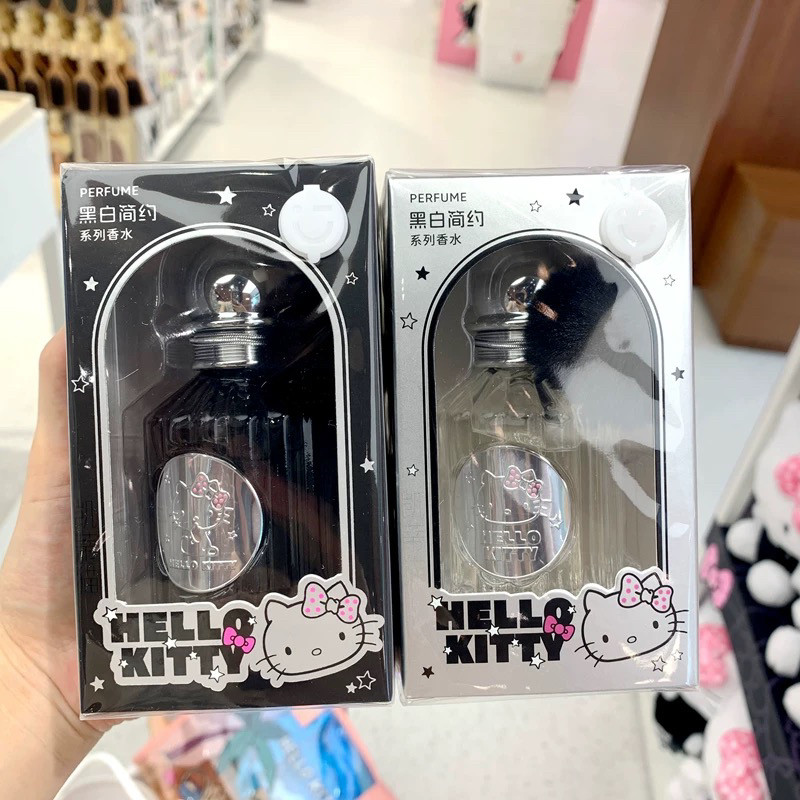 MINISO名创优品凯蒂猫黑白简约系列香水苹果香水花香调Hellokitty