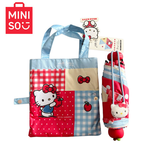 MINISO凯蒂猫五折便携防晒伞