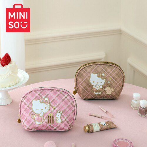 MINISO三丽鸥凯蒂猫贝壳化妆包