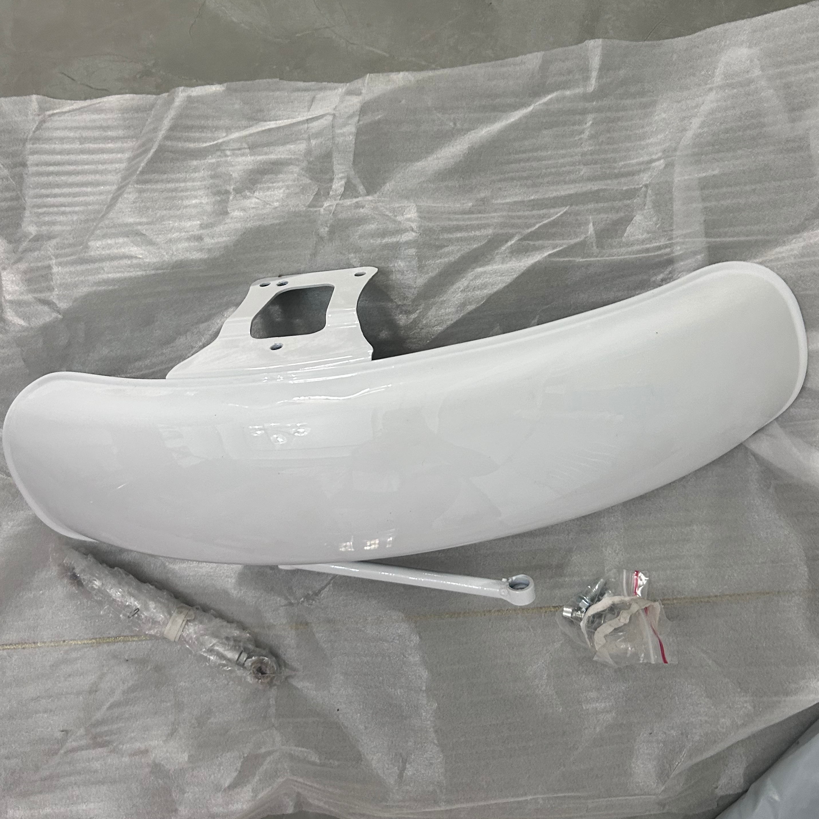 【原装前挡泥】布沃克钜云250机车摩托车改装原装前泥瓦