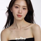 aviho 基础款 精致百搭S925纯银项链简约素链叠戴锁骨链ins小众