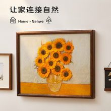 电表箱装饰画遮挡箱免打孔遮挡电闸箱客厅高端横竖版壁画电箱挂画