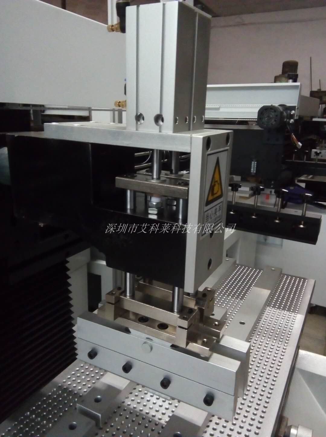 半自动锡膏印刷机通用型机头总成丝印机配件不带刮刀封板上下夹头