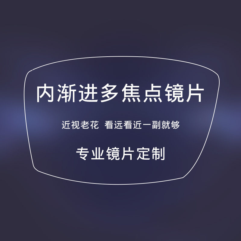 耐磨1.61内渐进多焦点镜片看远看近用车房定制片清晰树脂绿膜镜片