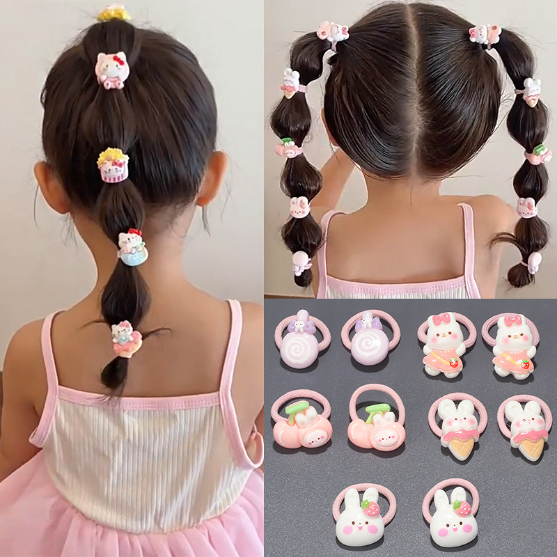 儿童不伤发兔子拇指发绳