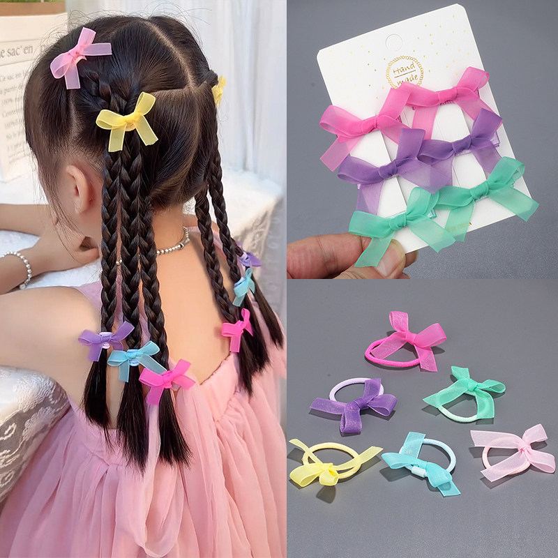 儿童彩色果冻纱蝴蝶结发圈发夹女童甜美刘海夹宝宝扎发皮筋碎发卡,童装/婴儿装/亲子装,发饰,淘宝优惠券,粉丝福利购,淘宝优惠卷