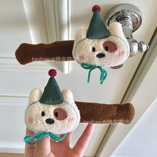 帽子猫咪门把手保护套儿童房防撞防静电卧室房间装饰把手