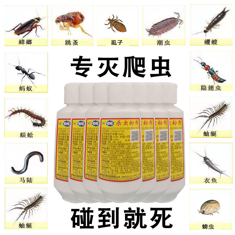 跳蚤药 床上 家用药粉猫用狗狗蟑螂蚂蚁室内儿童头虱子药蜱虫克星