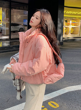 现货25冬装新款棉衣短款小棉衣小棉袄送包包2D044-707-P175-K260