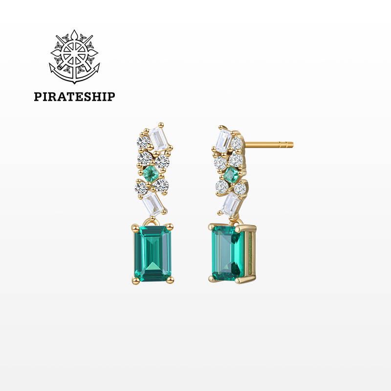 海盗船银饰新款轻奢高级感耳饰