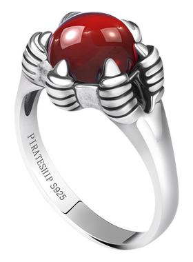 海盗船银饰生肖龙系列新款戒指