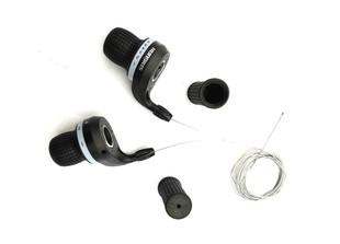 山地车调速转把变速器678速变速车赛车转把自行车折叠车调速器配