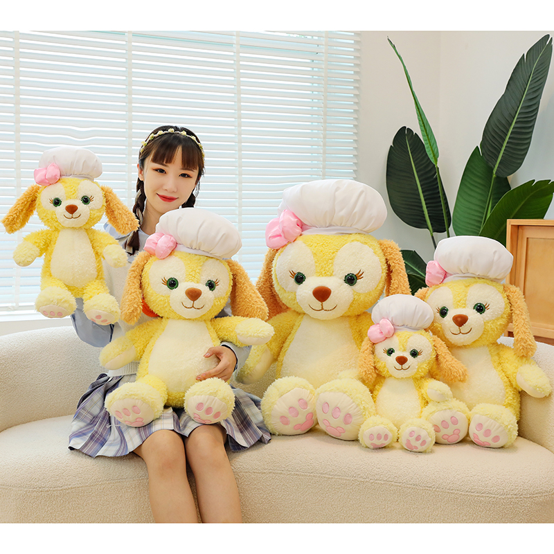 厨师曲奇狗狗毛绒玩具公仔