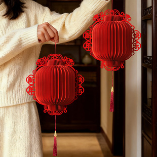 2026年新年装饰品挂件氛围布置装饰马年灯笼挂饰家里客厅喜庆门挂