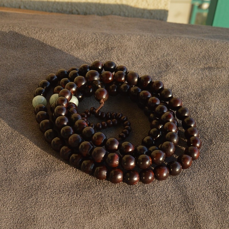 精品圆无患子18颗手持108颗佛珠