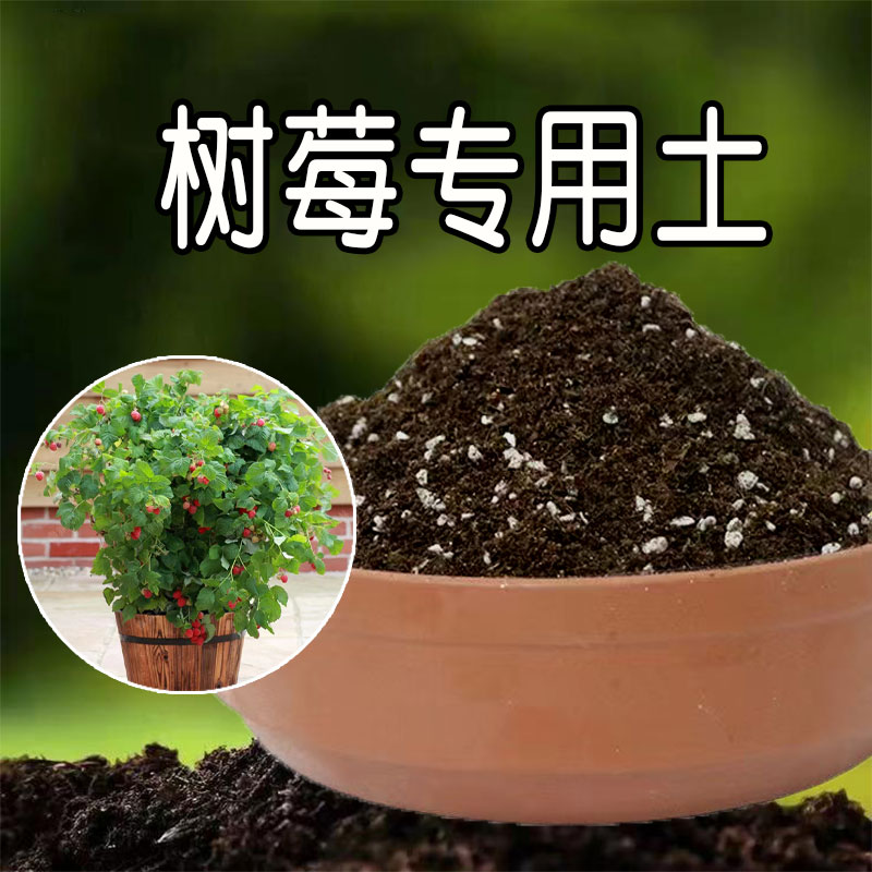 树莓专用土营养土果树肥料土壤种植土培养轻质蓬松肥土有机腐殖土