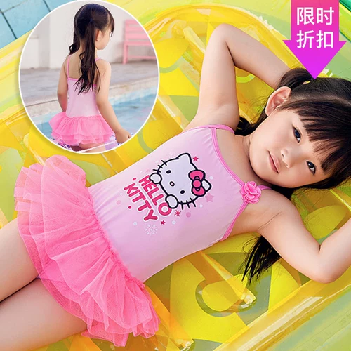 Мультяшный детский купальник для раннего возраста, европейский стиль, юбка-пачка