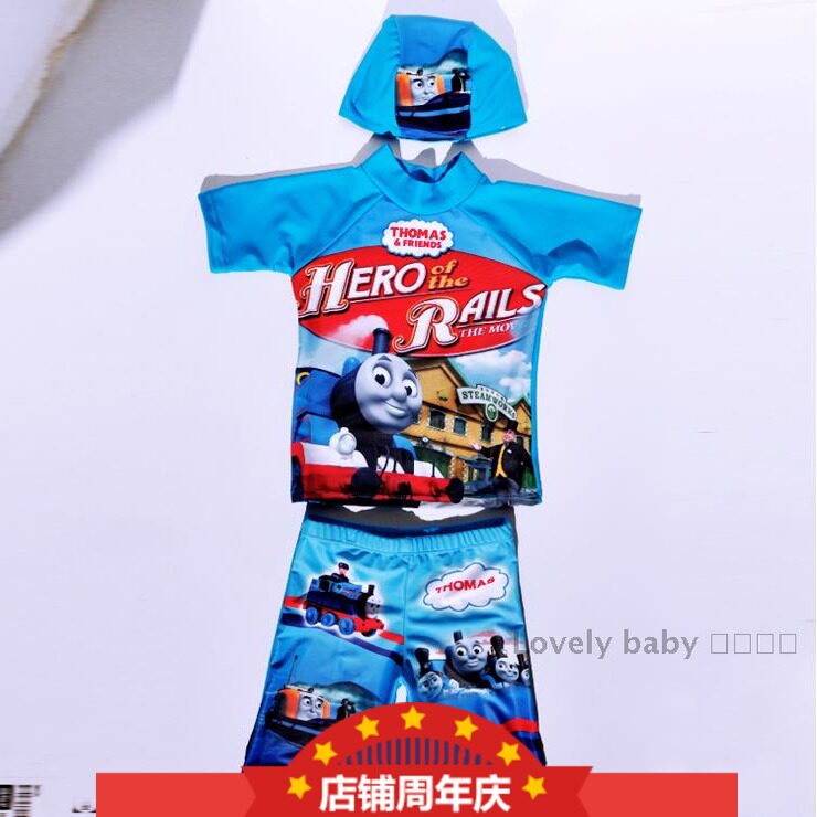 儿童男童温泉游泳衣连体冲浪服