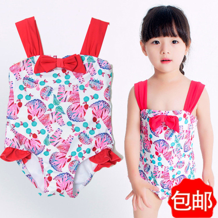 婴儿温泉游泳衣可爱游泳衣女童