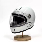 冰川兰VELDT摩托车复古风头盔三c认证机车男女骑行电动安全盔通用