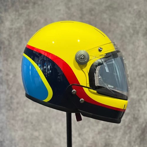 VELDT环法拉力黄赛车头盔3c认证