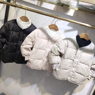 韦氏儿童羽绒服秋冬新款大童男童女童外穿轻薄保暖羽绒服内胆外套