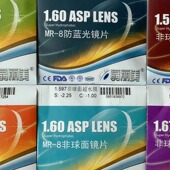 康耐特镜片1.74超薄非球面防蓝光变灰 超非plus防蓝光防眩光