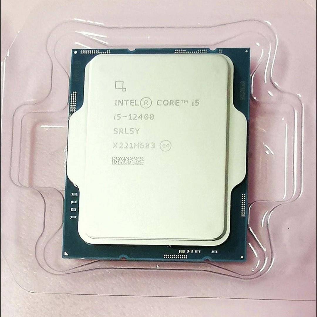 I512400散片CPU电脑处理器6核12线程支持主板H610B660适用于 - 实物图