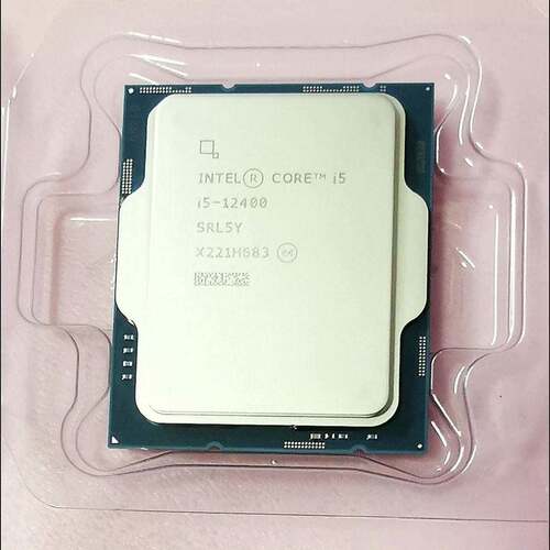 I512400散片CPU电脑处理器6核12线程支持主板H610B660适用于