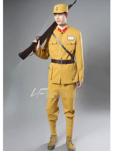 国军士兵服表演民国抗战影视剧本杀演绎推理男士 套装 包邮 2024新款