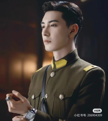 高端北洋军阀服装一见倾心同款衣服少帅服装毛呢高档军阀军统服装