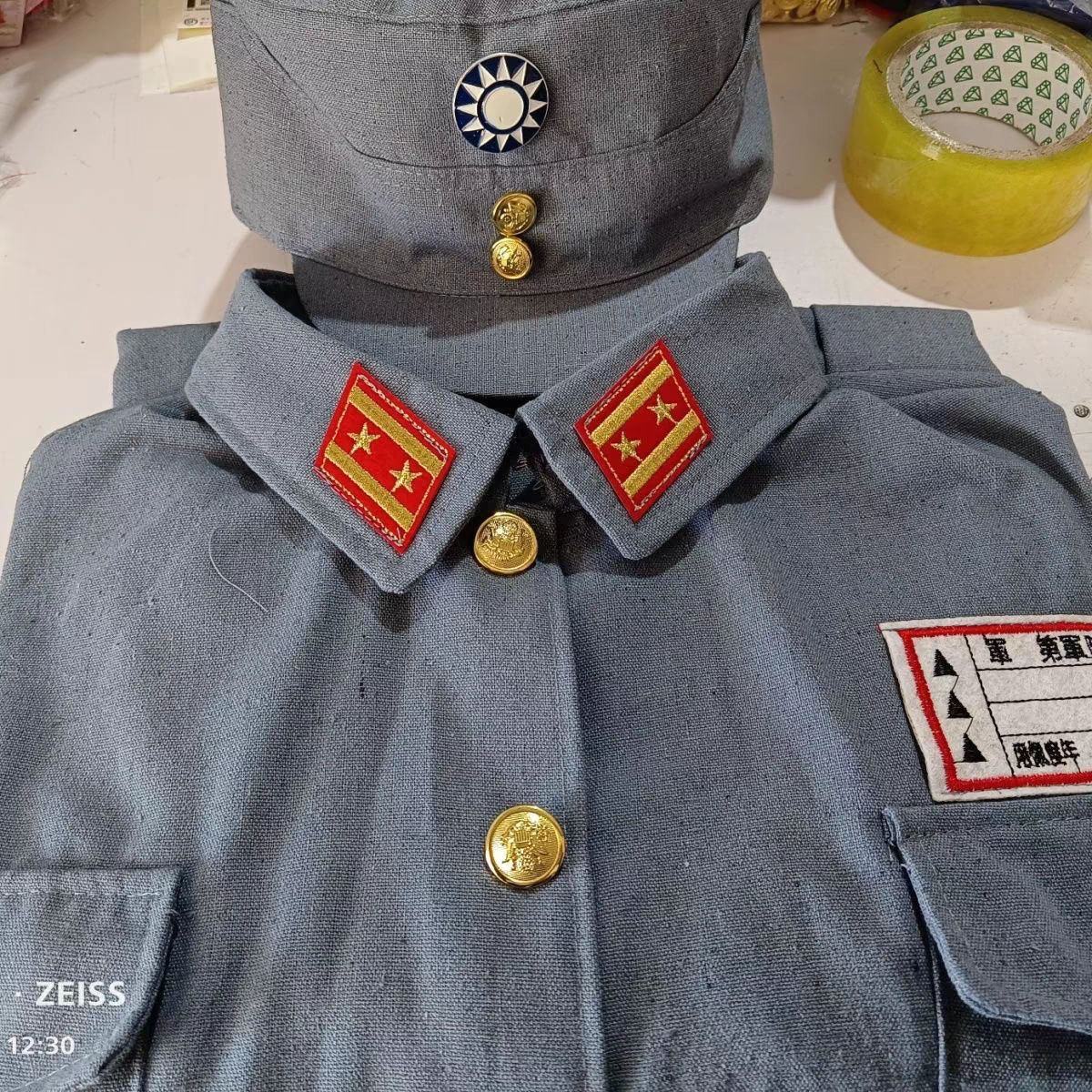 北伐军军装国民革命装起义军装民国演出服装舞台话剧影视道具