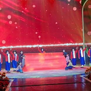 江姐儿童服装舞台话剧演出服装红梅赞绣红旗民国表演服饰旗袍女款