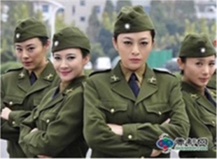 摄影服装 民国服装 女民国党演出服装 美式 男女特务舞台服 国民党服装