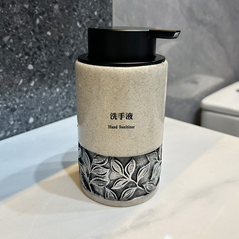 酒店商用洗手液起泡瓶沐浴露瓶子按压瓶 家用泡沫慕斯瓶树脂北欧