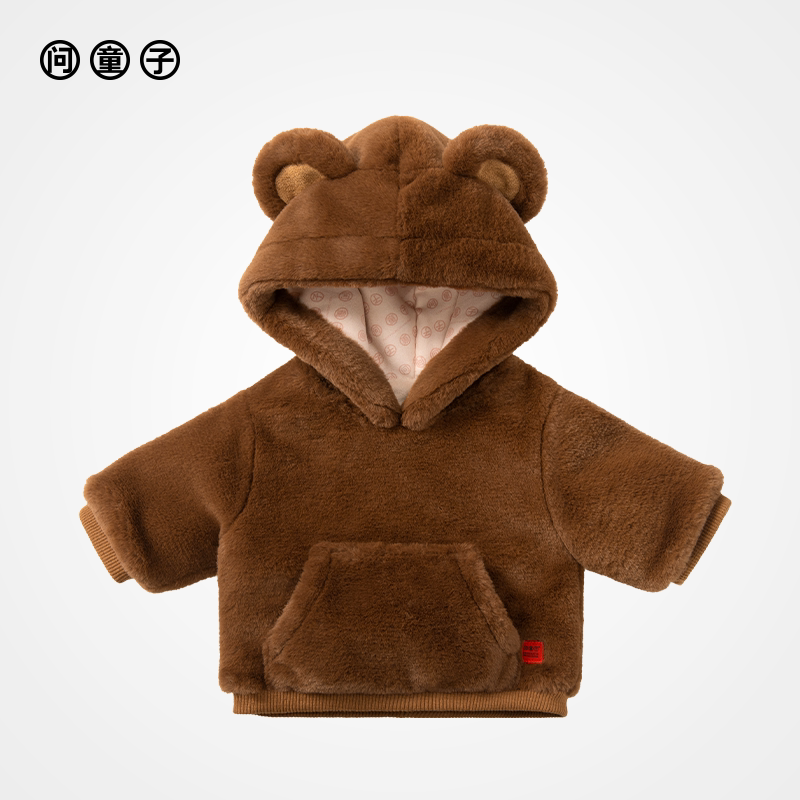 问童子玩偶服装卫衣/家财万贯图片