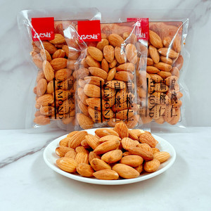 亿口佳扁桃仁散称500g坚果大颗粒干果办公室休闲零食品杏仁包邮
