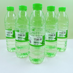 4瓶 包邮 24瓶清凉竹叶纯净水苏打水矿泉水530ml 竹叶水整箱530ml