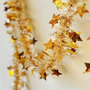 新年拉花彩带彩毛条幼儿园元 饰布置 旦圣诞教室结婚室内生日节日装